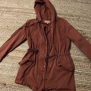 Rust color Lucky brand utility jacket size small